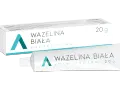Wazelina biała kosmetyczna w tubce i kartoniku, 20g. Idealna do pielęgnacji skóry.