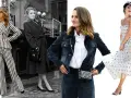 Ikony stylu prezentują francuską modę: od odważnych pasków po eleganckie sukienki i klasyczne płaszcze.