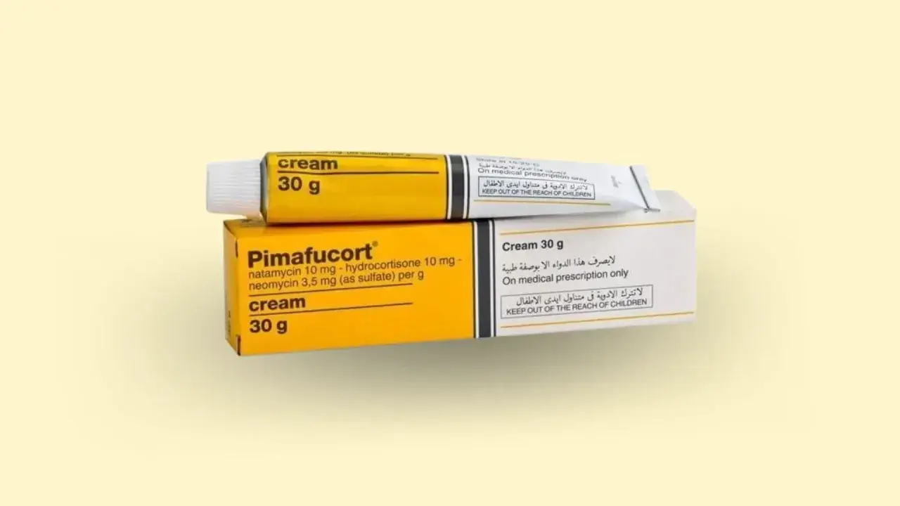 Pimafucort - maść z antybiotykiem na trądzik bez recepty, zawiera natamycynę i hydrokortyzon. Krem 30g.