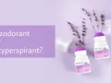 Dwa dezodoranty Biolaven z lawendą. Czy wiesz, czym się różni antyperspirant od dezodorantu?