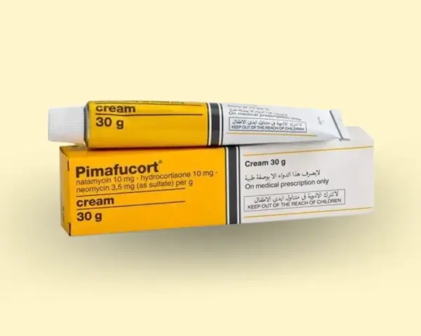 Pimafucort - maść z antybiotykiem na trądzik bez recepty, zawiera natamycynę i hydrokortyzon. Krem 30g.