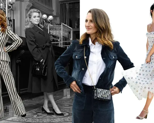 Ikony stylu prezentują francuską modę: od odważnych pasków po eleganckie sukienki i klasyczne płaszcze.